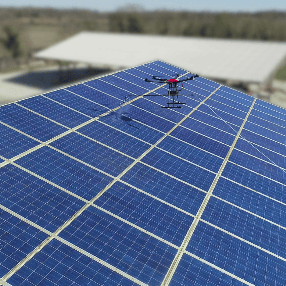 Nettoyage par drone en Seine-et-Marne